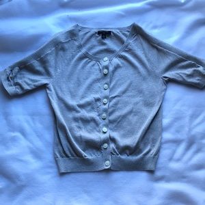 Women’s Banana Republic silver cardigan. SZ PS
